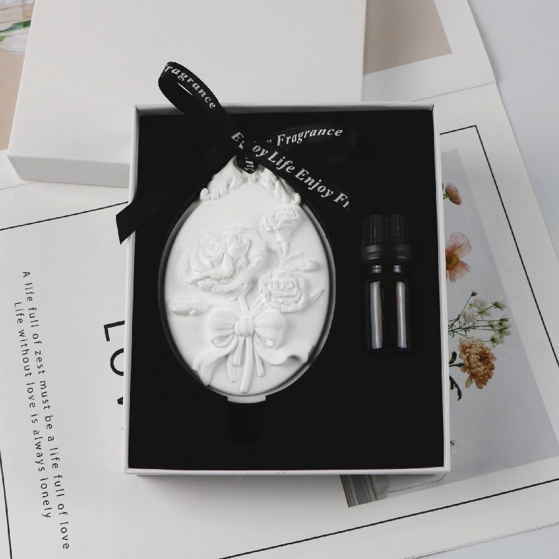 For-Scent Rose Aroma Essential Oil Diffuser Stone Gift Set(图1)
