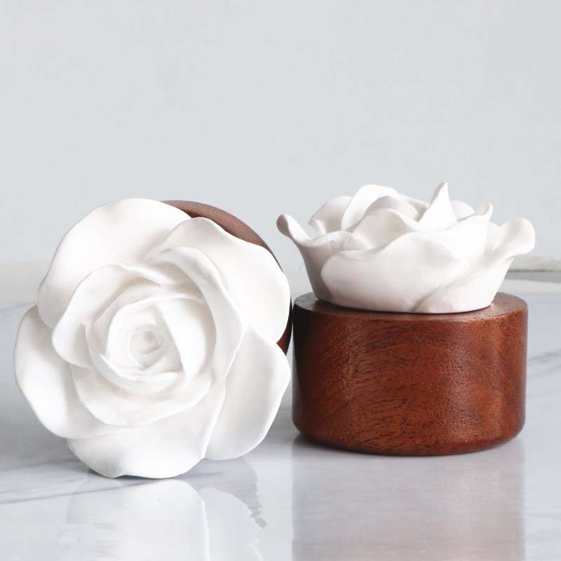 New Arrival | Wooden Base Aromatherapy Stone Diffuser(图1)