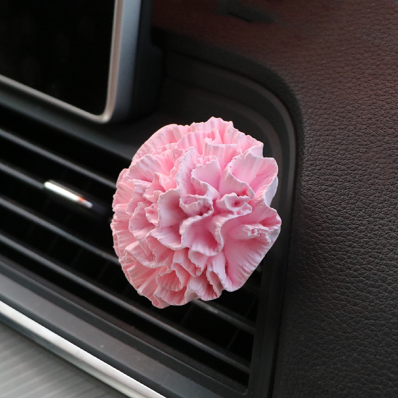 For-Scent Ceramic Flower Shape Car Air F