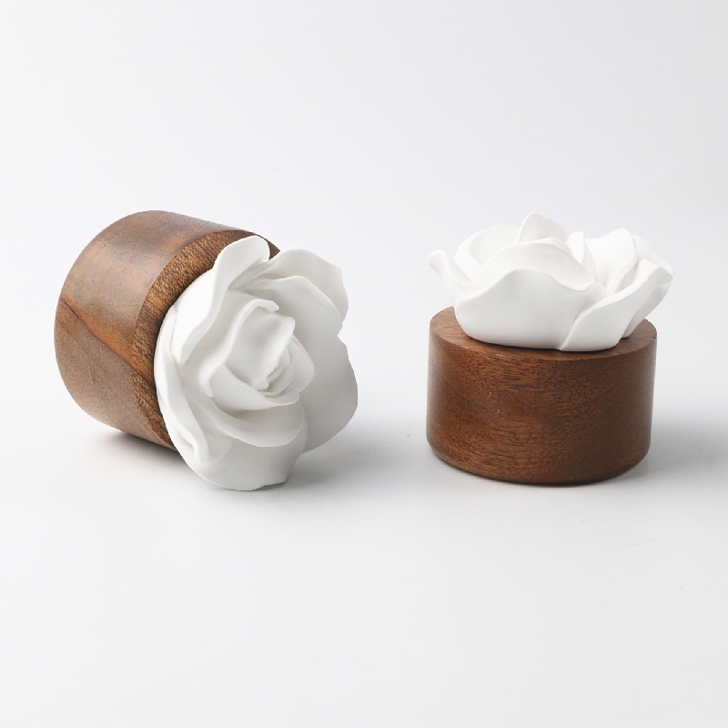 For-Scent Wood Base Flower Aroma Porcela