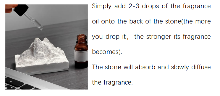 For-Scent Fragrance Cosmos Bipinnatus Flower Oil Air Freshener Wood Base Ceramic Diffuser (图1)